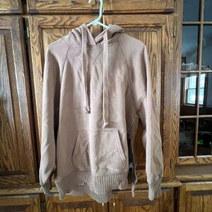 Brown oversized sweatshirt